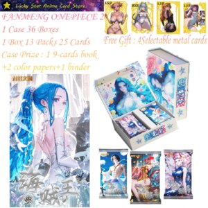 FANMENG ONEPIECE 2 Diamond Metal Cards Anime One Piece Cards Nami Luffy Character Collection Cards Game Child Gift Toy