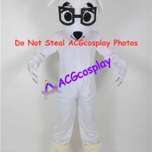 Animal Crossing Cosplay DJ K.K. Slider Cosplay Costume Mascot Costume acgcosplay include Big Head Prop