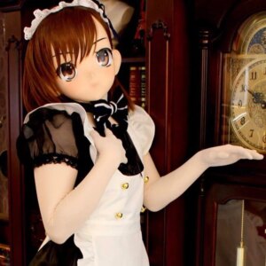 (KMA01)Top Quality Handmade Female Resin Cosplay Japanese Role Play Crossdresser Doll Transgender Kigurumi Mask Made in Japan