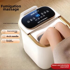 Footbath bucket fully automatic electric massage footbath heated household constant temperature high and deep footbath