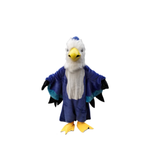 blue hawk mascot costuem eagle falcon custom adult size cartoon character cosplay kit carnival costume mascotte 401452