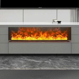 5 year warranty automizing 5d vapor mist electric fireplace 3d water steam 1200 mm