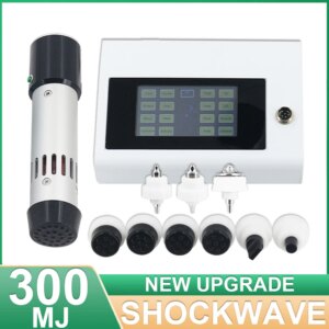 300MJ Shockwave Therapy Machine Deep Body Massage Effectively Relieve Limb Muscle Pain Deep Massage Ajustable Energy Shock Wave