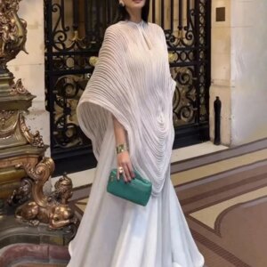 Elegant Formal Party Long Bespoke Occasion Gown Evening Dresses Pastrol Unisex Jersey Retro Dubai Saudi Arabic Prom Customized