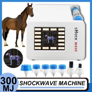 Horse Shockwave Therapy Machine Treating Tendinitis Veterinary Specific Devices Pain Relief Body Massager Deep Muscle Massage