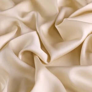 Class 6A 140cm wide 19 momme silk stretch double Joe fabric shirt pants 100%