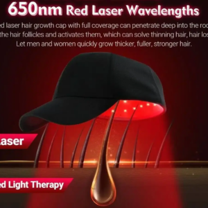96 Hair Growth Caps, Electric Laser Tools for Red Light Therapy, Increased Hair Density and Fixed Hair for Families