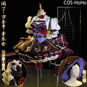 COS-HoHo Identity V Emma Woods Gardener Concert Fashion Dress Uniform Cosplay Costume Halloween Party Role Play Outfit Women