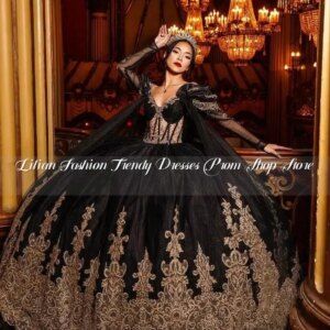 Sparkly Black Gothic Princess Quinceanera Dresses with Cape Off Shoulder Boning Corset vestido de 15 quinceañeras Customised