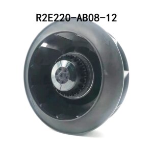High-Airflow control 115VAC 93W φ220mm Industrial centrifugal fan R2E220-AB08-12 sealed