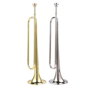 Young Pioneers Students Trumpet Musical Instruments Team Charge/Bugle Small Bronze Children