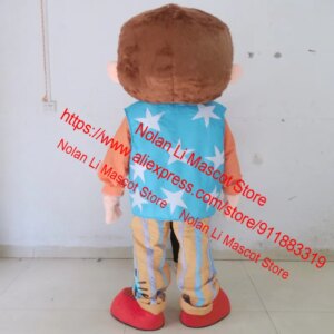High Quality EVA Material Boy Mascot Costume Cartoon Suit Birthday Party Cosplay Masquerade Adult Size Holiday Gift 977