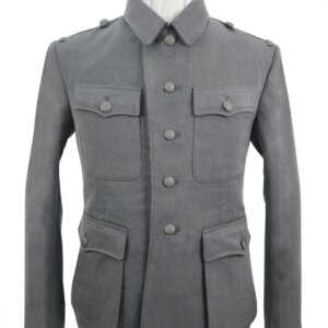 GUDC-013 WWII German M42 Elite NCO Grey Gabardine tunic Feldbluse