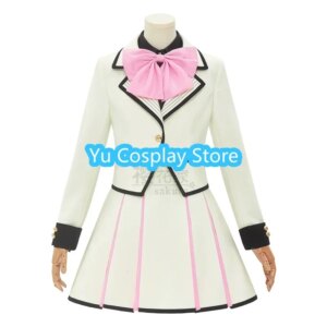 Yu-Cosplay Lovelive Nijigasaki High School Future Parade Cosplay Costume Dancing Dress Party Suit Halloween Carnival Uniforms