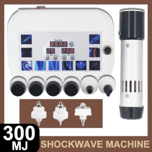 Shockwave Therapy Machine Pain Relief ED Treatment Body Massager Portable Shock Wave Equipment Relax 300mj