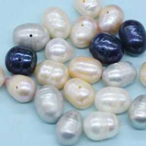 2000pcs/lot 9-10mm can be mixed color Freshwater Pearls With 0.8mm Hole Fit All Brand Jewelry necessaries