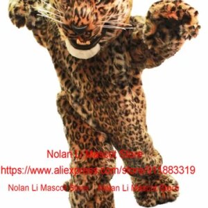 New Leopard Tiger Mascot Costume Cartoon Anime Adult Role Playing Advertisement Carnival Games Festival Celebration Event 385