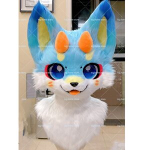 Kawaii Animal Head Beast Fursuit Headsets Cute Furry Cosplay Costumes Customized Furries Head Comiket Furries Doll Series Animal