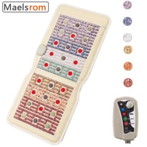 PEMF Photon Pad Mat Energy Pain Relief Whole Body Kristralmate Massage Therapy Pad For Treating Pulse Magnetic Field Bed Yoga