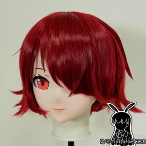 (RB04055)Customize Lockable Full Head Resin Cartoon Cosplay Japanese Character Anime Role Play Kigurumi Mask With Back Shell