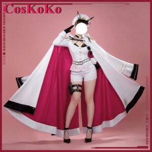 【Customized】CosKoKo Master Cosplay Game NIKKE Costume Fashion Sweet Combat Uniform Full Set Halloween Party Role Play Clothing
