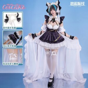 Azur Lane Cheshire Cosplay Costume Uniform Halloween Carnival Party Christmas Play Role Clothes Clothing