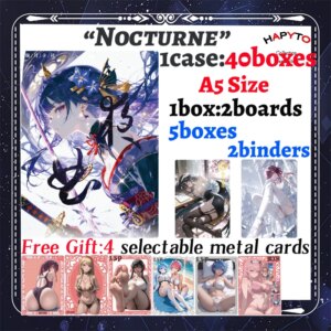 2025 Newest Nocturne A5 Size Goddess Story Collection Waifu Booster Box Ccg Acg Doujin Toys And Hobby Gift