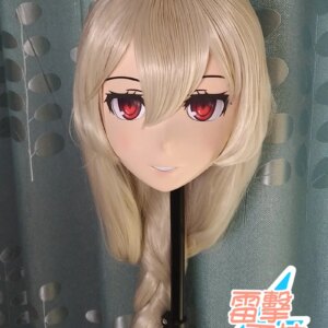 (X-KM203)Quality Handmade Female/Girl Resin Japanese Cartoon Character Animego Cosplay Kigurumi Mask Crossdresser