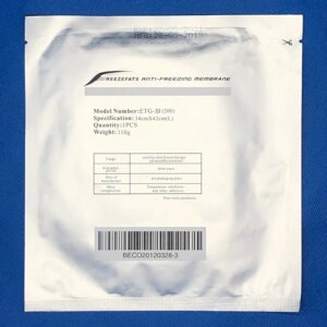 10 Pieces Anti Freeze Membranes Cryo Pad Bag Antifreeze Membran For Cold Therapy Unisex