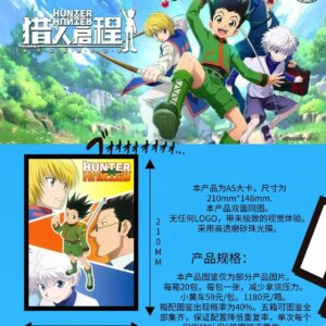 New Stardust Hunter X Hunter A5 Size Board Game Card Hunter Sets Off Hobby Anime Killua Alluka Game Cards Kids Birthday Gift Toy
