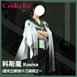 【Customized】CosKeKe Kosma Cosplay Anime Game Honkai Impact 3 Costume Fashion Combat Uniform Carnival Party Role Play Clothing