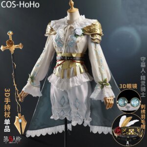 COS-HoHo Identity V Andrew Kreiss Grave Keeper Fashion Game Suit Gothic Cosplay Costume Halloween Party Role Play Outfit S-XXL