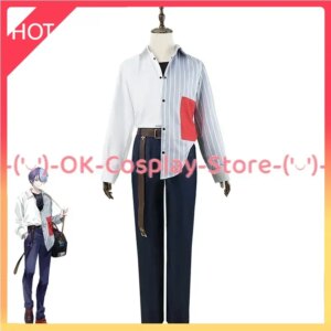 [Custom Made] Game Project Sekai Colorful Stage Aoyagi Toya Cosplay Costume Toya Cosplay Party Suit Halloween Party Uniforms