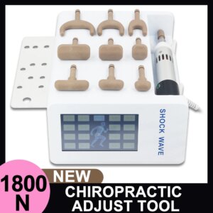 1800N Chiropractic Corrector Adjusting Tool Massager Therapy Spine Correction Spinal New Electric Correction Gun Portable