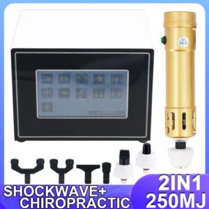 2 in 1 Shockwave Therapy Machine For ED Treatment Back Relax Massager Pain Relief Body Physiotherapy Professional Shock Wave
