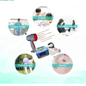 1295mW Cold Laser Therapy Red Light Physiotherapy Equipment 808nm 650nm Human Pet Pain Palliative Wound Healing