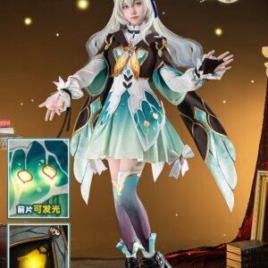 Honkai: Star Rail Firefly Dress Cosplay Costume Cos Game Anime Party Uniform Hallowen Play Role Clothes Clothing