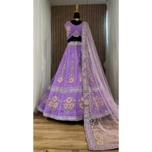 Presenting New Wedding Party Wear Beautiful Collection Lehenga Choli And Dupatta