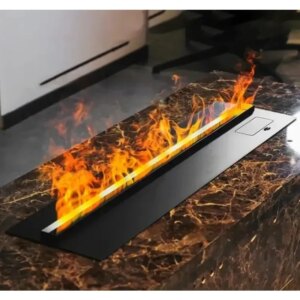 LED Colorful Flame ECO Intelligent Electric Water Vapor Fireplace 3D Atomized Fireplace Decoration Humidifier Flame Fireplace