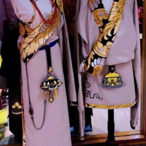 New Tibetan Robe Spring Men’s and Women’s Clothing Ethnic Classic All-Match