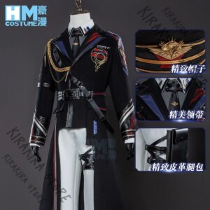 Love and Deepspace Caleb Uniform Clothes Halloween Cosplay Costumes Women Man Anime Clothing Comic-con Party Outfit Otaku