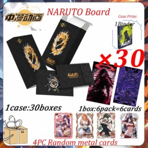 2025 Newest Naruto Board Japanese Anime Konoha Bonds Collection Cards Hinata Sakura Sasuke Booster Box TCG Hobby Gift
