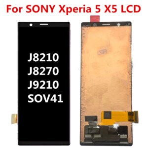 For Sony Xperia 5 LCD Display Touch Screen Digitizer Assembly X5 For Sony X5 J8210 J8270 J9210 Lcd With frame replacement