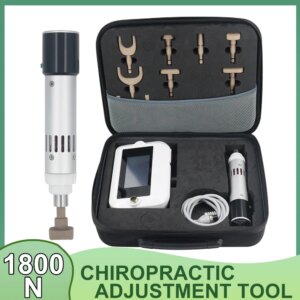 2025 New Electric Chiropractic Adjusting Tools With 10 Heads Spine Massage Correction Massager Pain Relief Household Instrument