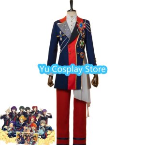Yu-Cosplay Game Ensemble Stars Graduation Tour Cosplay Costume Anime Clothing Cute Party Suit Halloween Carnival Uniforms Custom