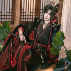 Chinese TV Series TGCF MDZS Mo Dao Zu Shi Lan Wangji Wei Wuxian Wangxian Cosplay Costume Cos Dress Ancient Hanfu Full Set