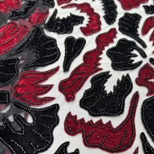 Luxurious Nigerian African Beaded Lace Fabric 2025 High Quality Sequins Embroidery African French Lace Fabric For Sewing TS2821