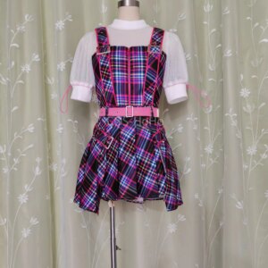 COS-HoHo Anime Lovelive Arashi Chisato/Sakurakoji Kinako/Wanaka Shiki/Onitsuka Natsumi Dancing Raspberry Concert Cosplay Costume