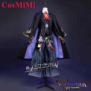 CosMiMi Game Arknights Vulpisfoglia Cosplay Costume Sweet Lovely Unifrom Dress Women Carnival Party Role Play Clothing XS-XL New