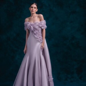 Customized Fashion Mermaid Jersey Off the Shoulder Evening Dresses Elegant Floor Length Celebrity Gowns Vestido De Noche